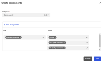 8x8 Admin Console -  Assign a role with limited access to the 8x8 Analytics for Work reports